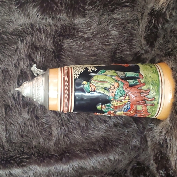 GERZ WEST GERMANY JUMBO BEER STEIN - Picture 13 of 13